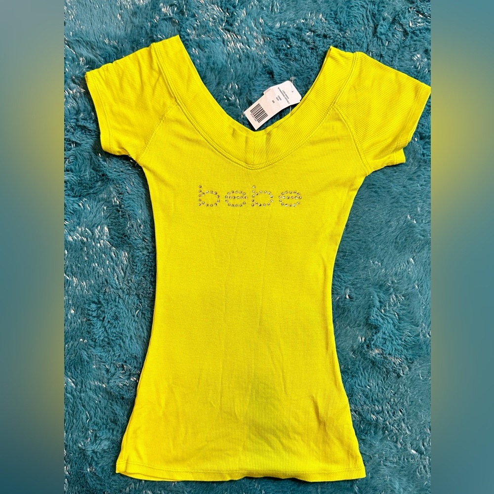 Bebe logo shirt xxs